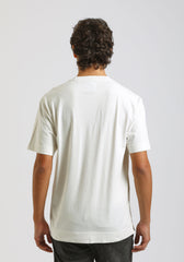 T-shirt effetto lavato con taschino|Colore:Off white