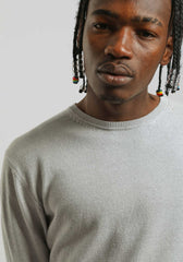 Maglia girocollo tinta unita|Colore:Ghiaccio tw