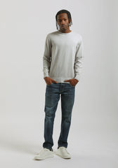 Maglia girocollo tinta unita|Colore:Ghiaccio tw