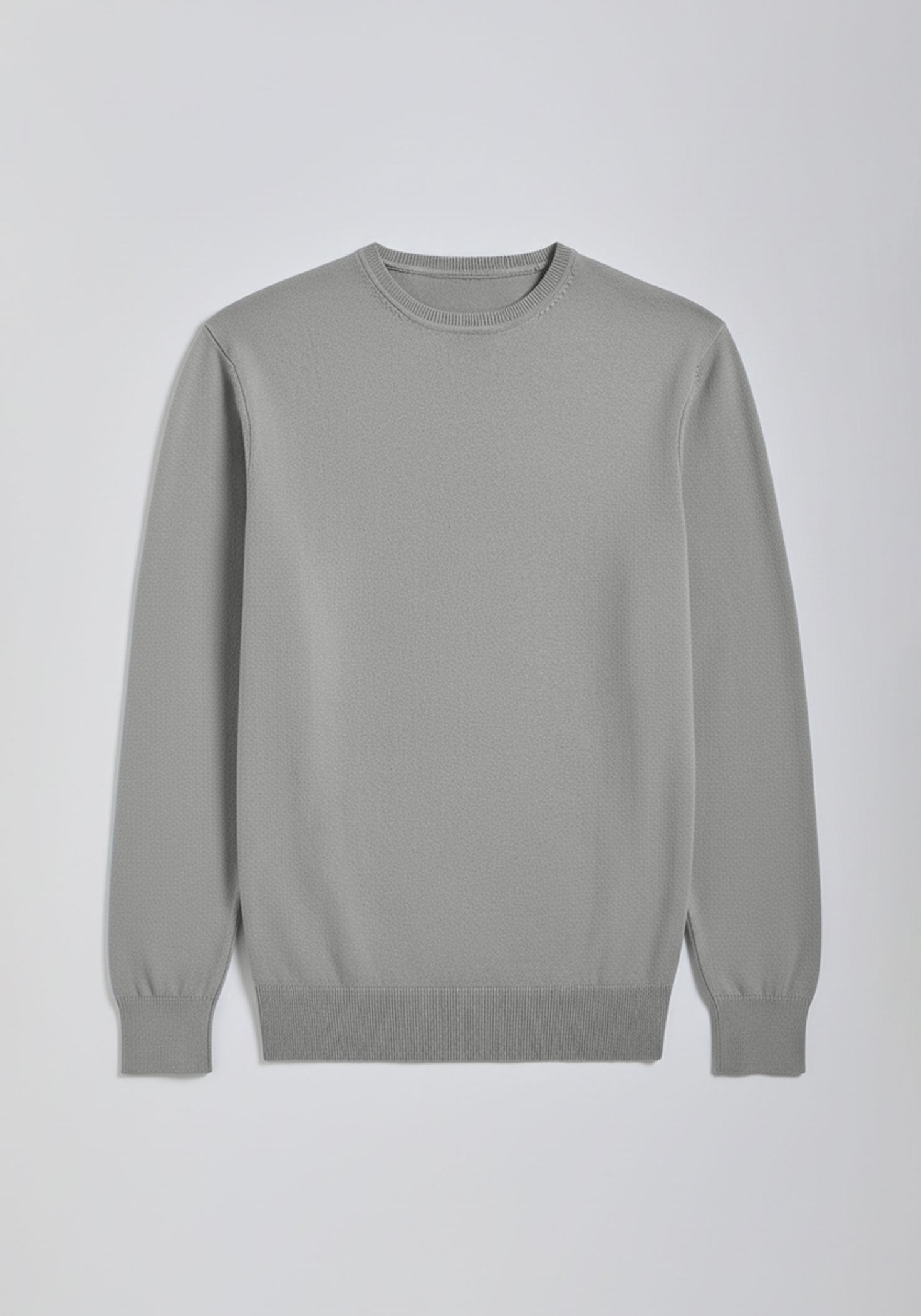 Maglia girocollo tinta unita|Colore:Ghiaccio tw