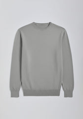 Maglia girocollo tinta unita|Colore:Ghiaccio tw