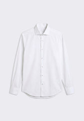 Camicia manica lunga 100% cotone|Colore:Bianco