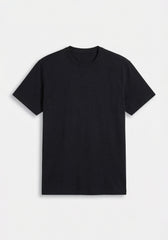 T-shirt elastica con stampa|Colore:Nero