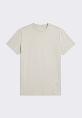 T-shirt elastica con stampa|Colore:Ecrù