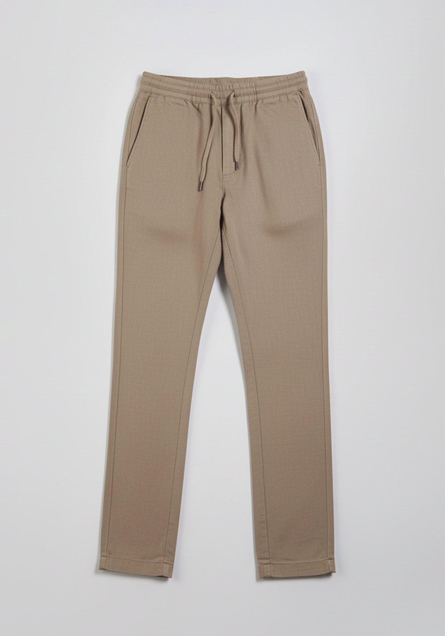 Pantaloni misto lino|Colore:Fango