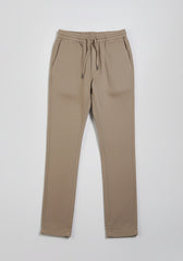 Pantaloni misto lino|Colore:Fango