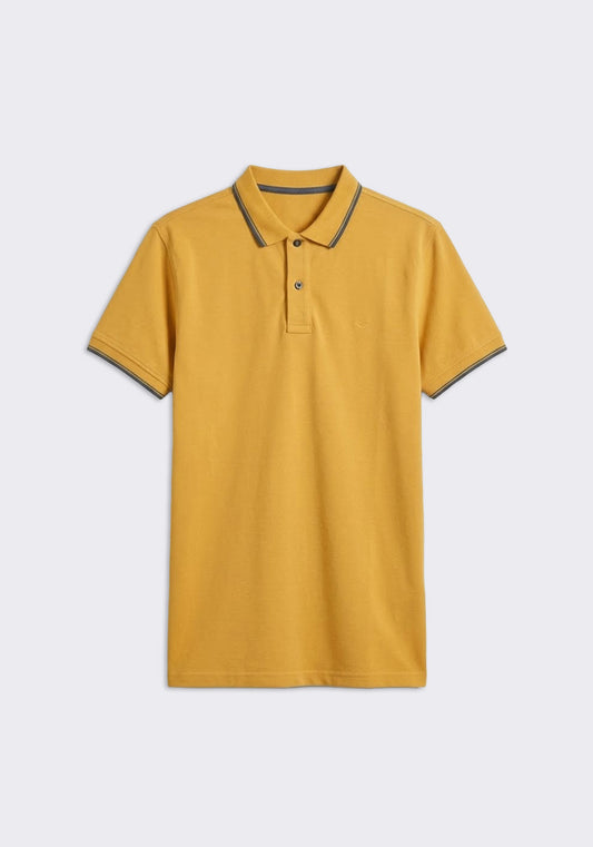 Polo 100% cotone|Colore:Senape
