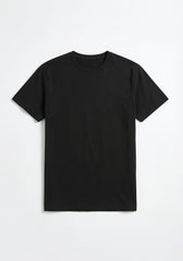 T-shirt basic 100% cotone|Colore:Nero