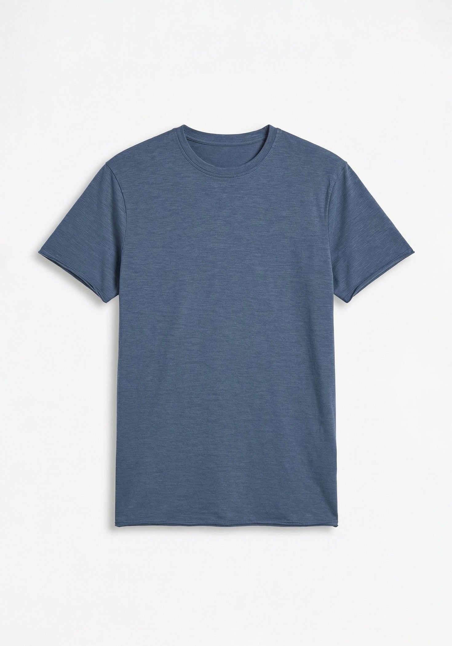 T-shirt basic 100% cotone|Colore:Jeans