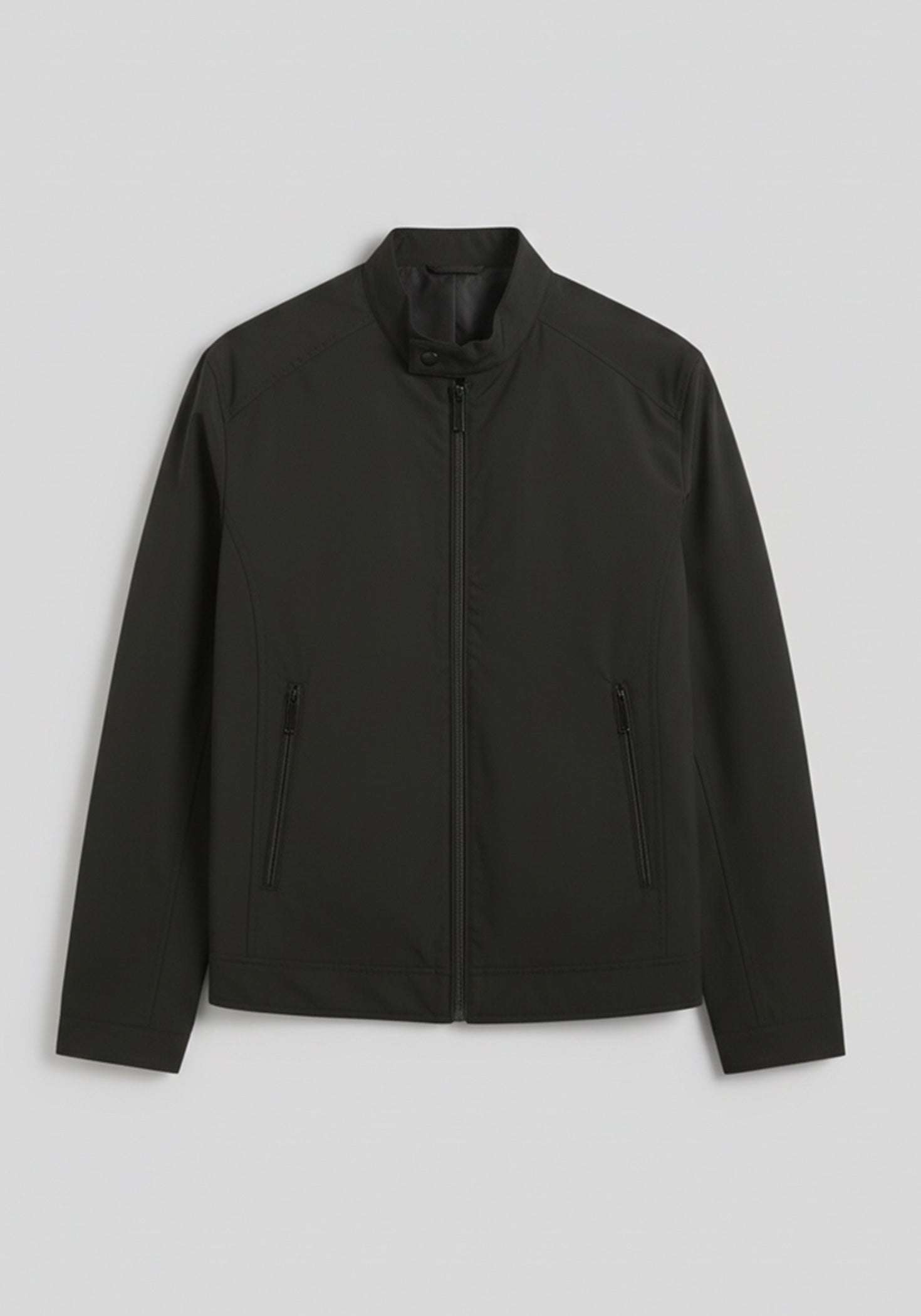 Giubbotto biker in tessuto tecnico|Colore:Nero