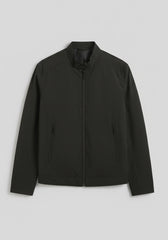 Giubbotto biker in tessuto tecnico|Colore:Nero