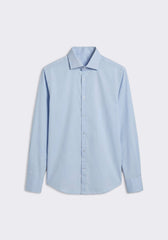 Camicia manica lunga in cotone|Colore:Celeste