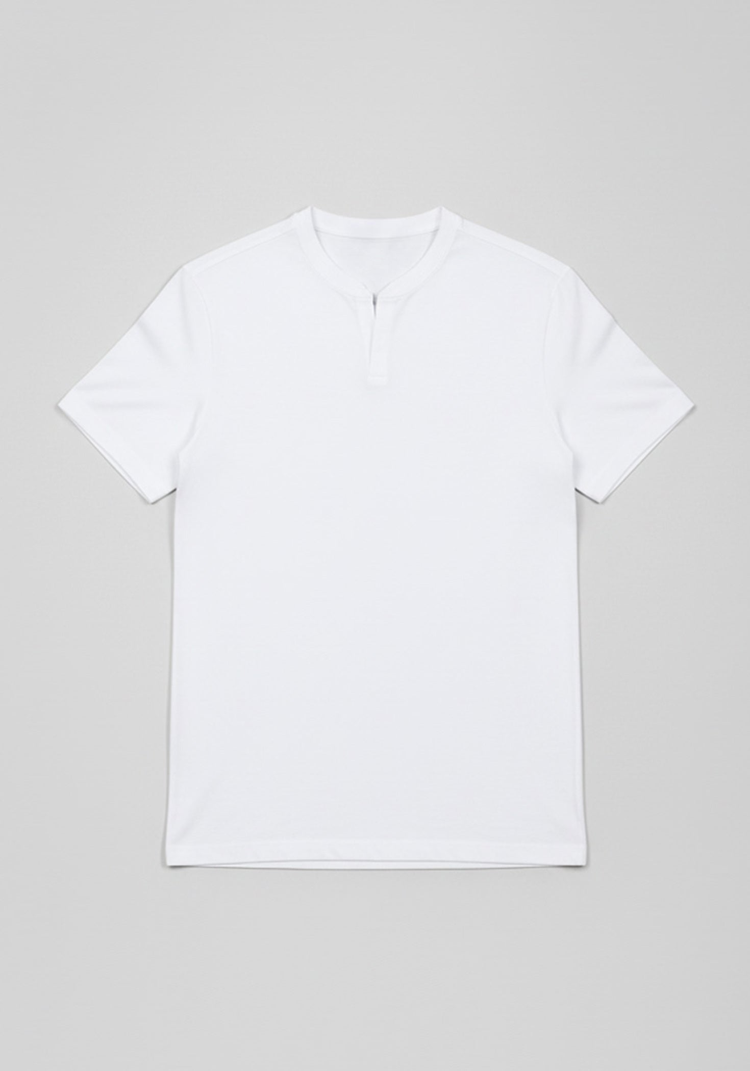 Polo coreana 100% cotone|Colore:Bianco