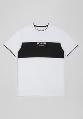 T-shirt colorblock|Colore:Bianco