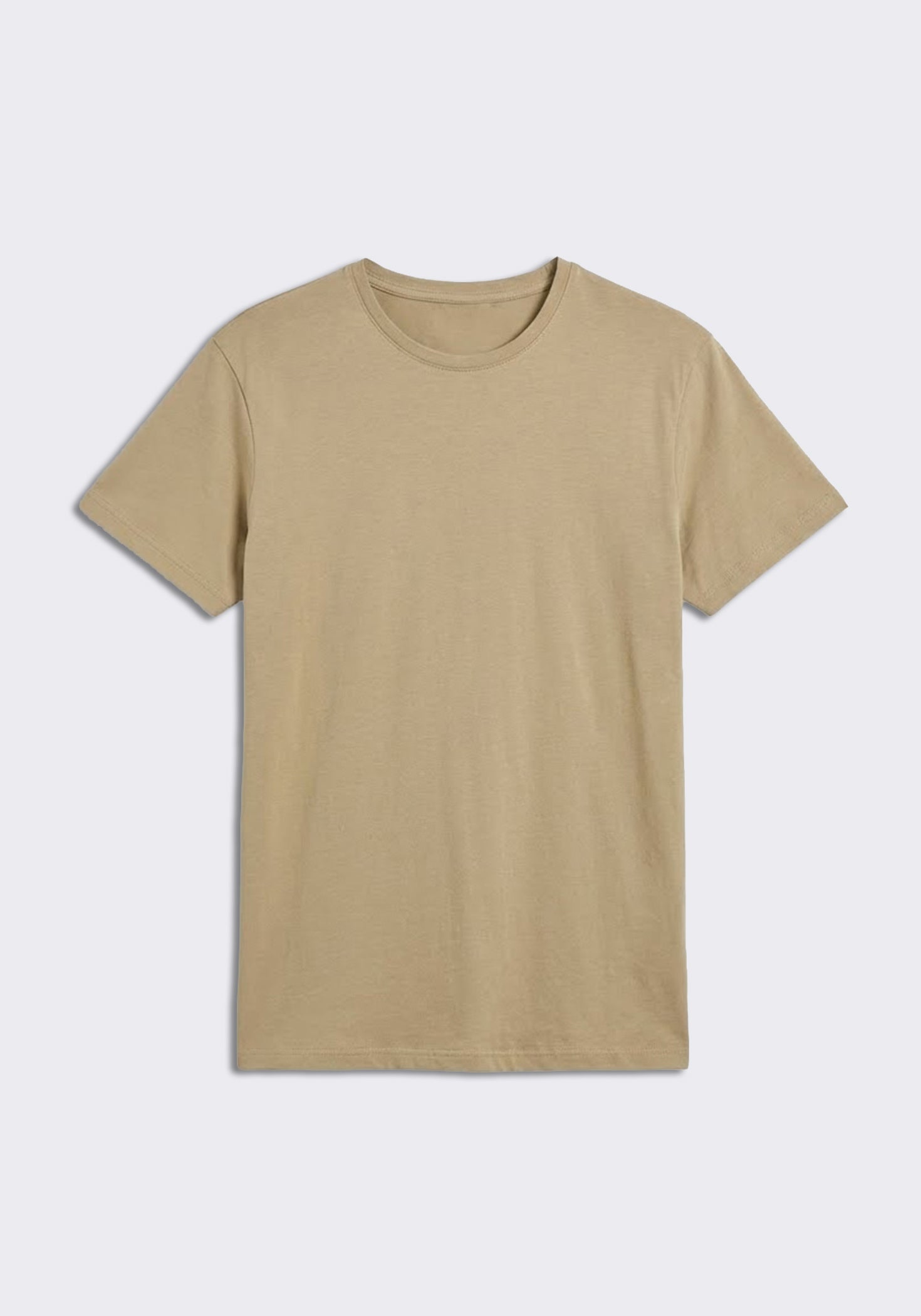 T-shirt basic 100% cotone|Colore:Beige
