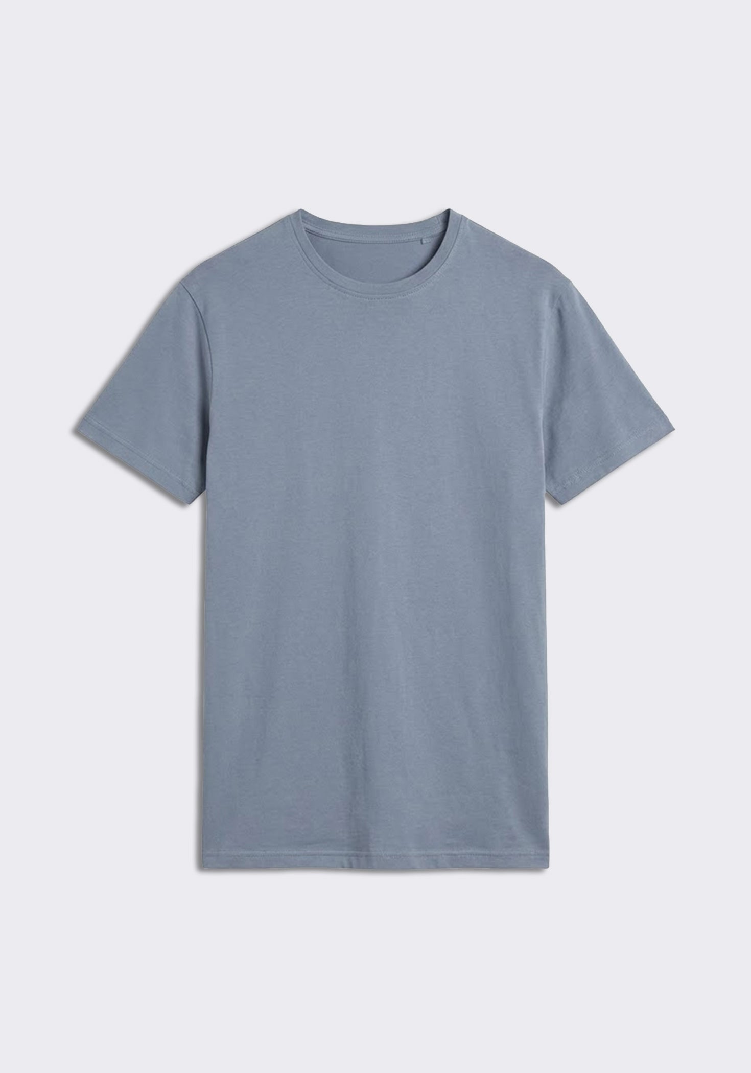 T-shirt basic 100% cotone|Colore:Ciano