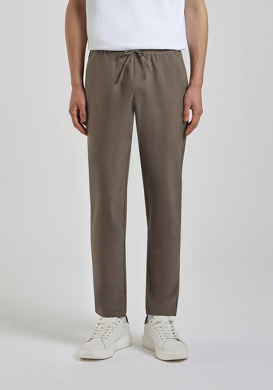 Jogger con laccetto|Colore:Grigio melange