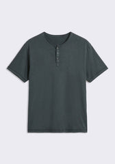 T-shirt collo serafino|Colore:Blue