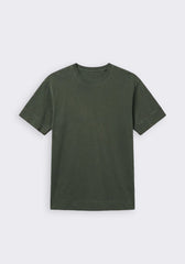 T-shirt strutturata 100% cotone|Colore:Verde bosco