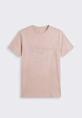 T-shirt con stampa|Colore:Rosa medio