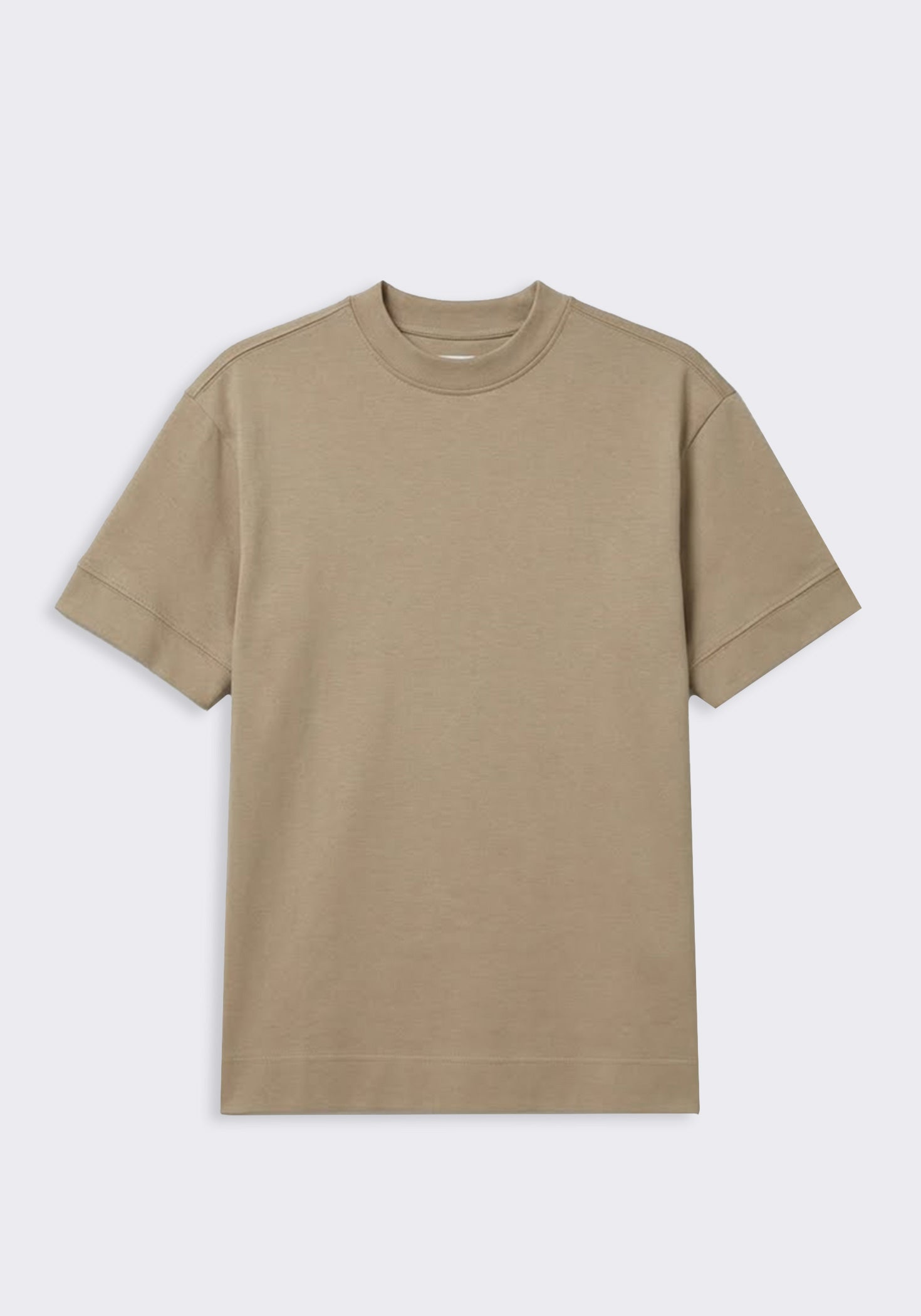 T-shirt over 100% cotone|Colore:Beige