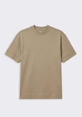 T-shirt over 100% cotone|Colore:Beige
