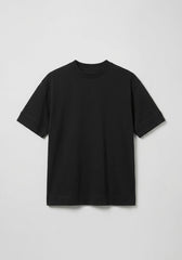 T-shirt over 100% cotone|Colore:Nero