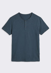 T-shirt collo serafino|Colore:Jeans