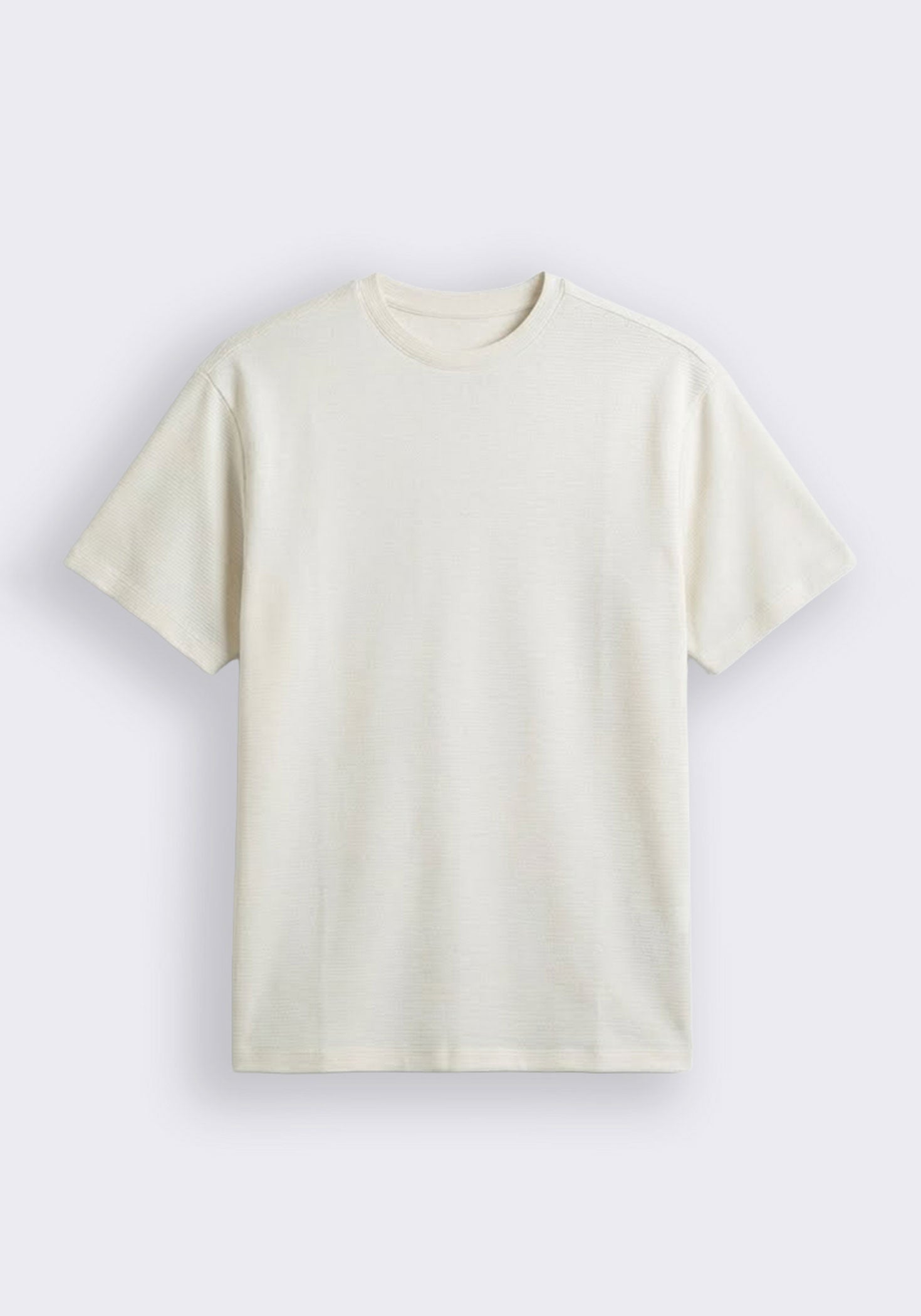 T-shirt strutturata|Colore:Off white