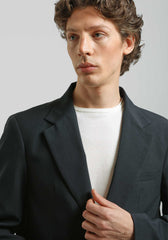 Giacca oversize tinta unita|Colore:Blue