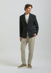 Giacca oversize tinta unita|Colore:Blue