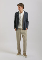 Giacca tinta unita 100% cotone|Colore:Blue