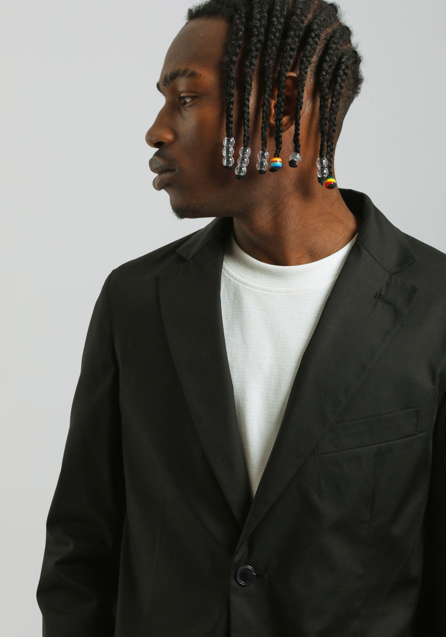 Giacca misto cotone|Colore:Nero