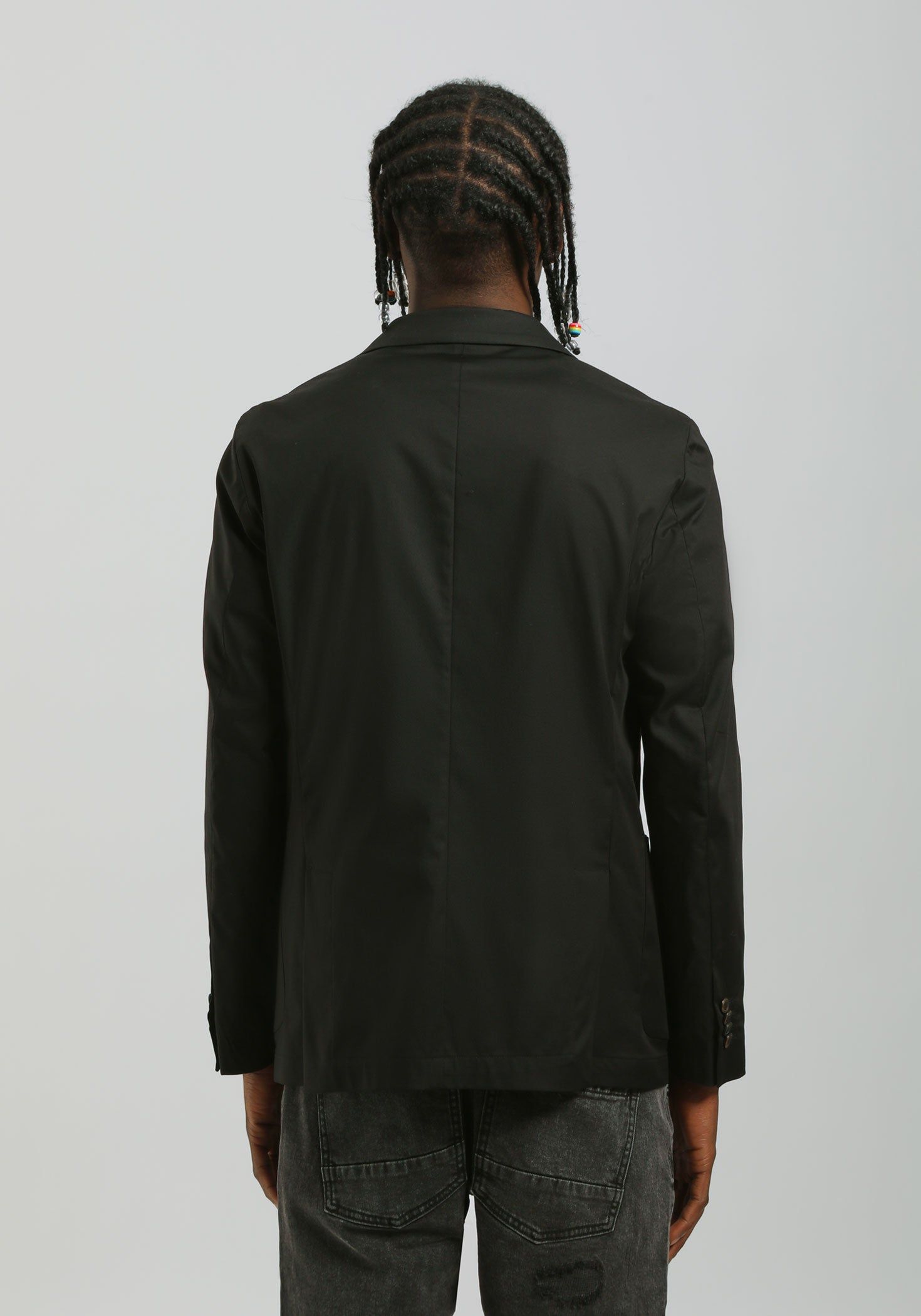 Giacca misto cotone|Colore:Nero