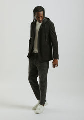 Giacca con cappuccio|Colore:Nero