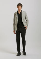 Giacca tinta unita|Colore:Grigio