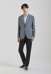 Giacca misto lino cotone|Colore:Blue