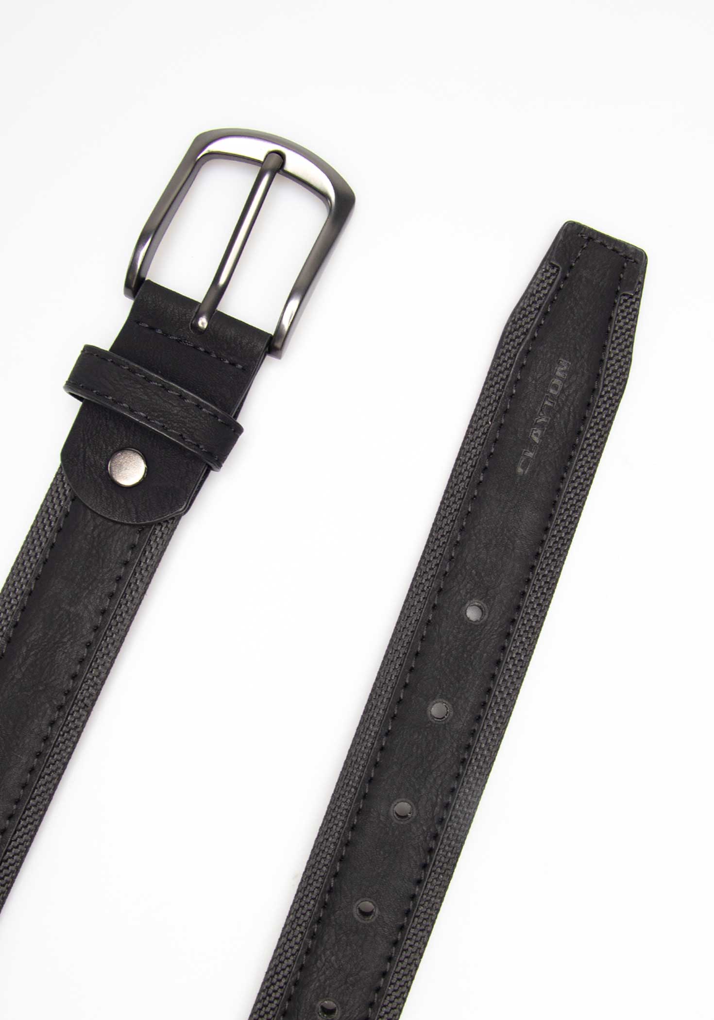 Cintura con bordi a contrasto|Colore:Nero