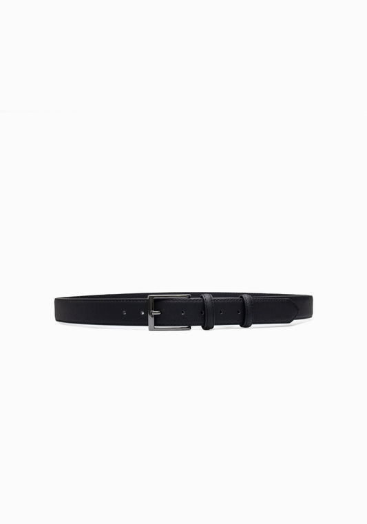 Cintura effetto saffiano|Colore:Nero