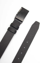 Cintura effetto saffiano|Colore:Nero