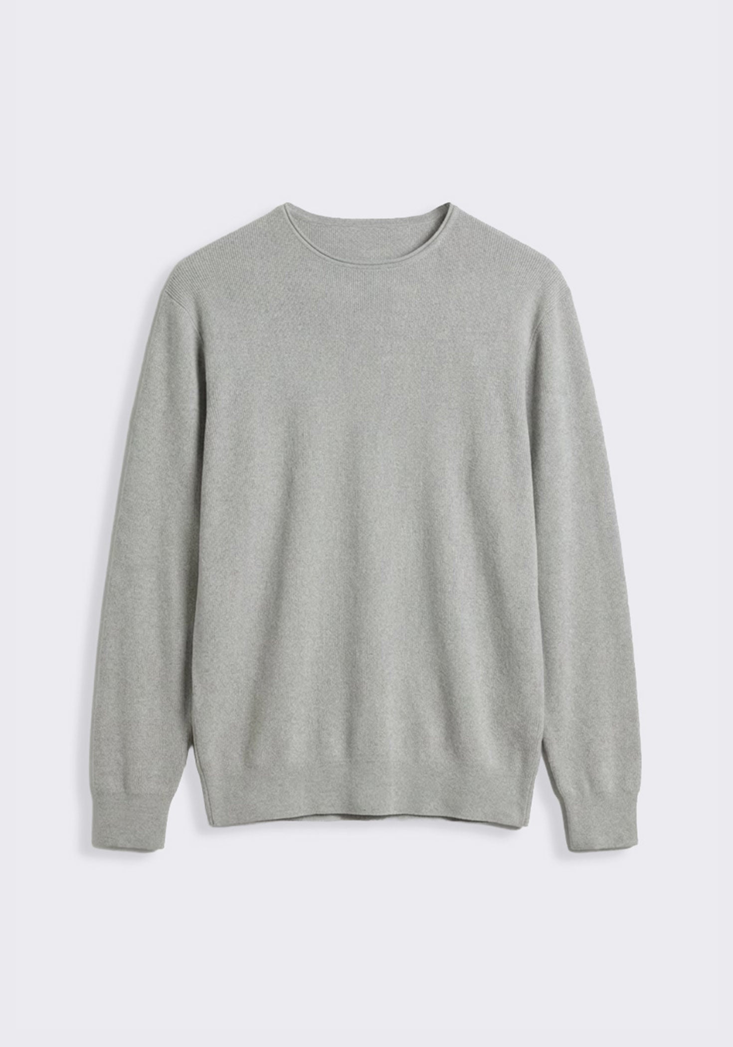 Maglia girocollo strutturato|Colore:Ghiaccio tw