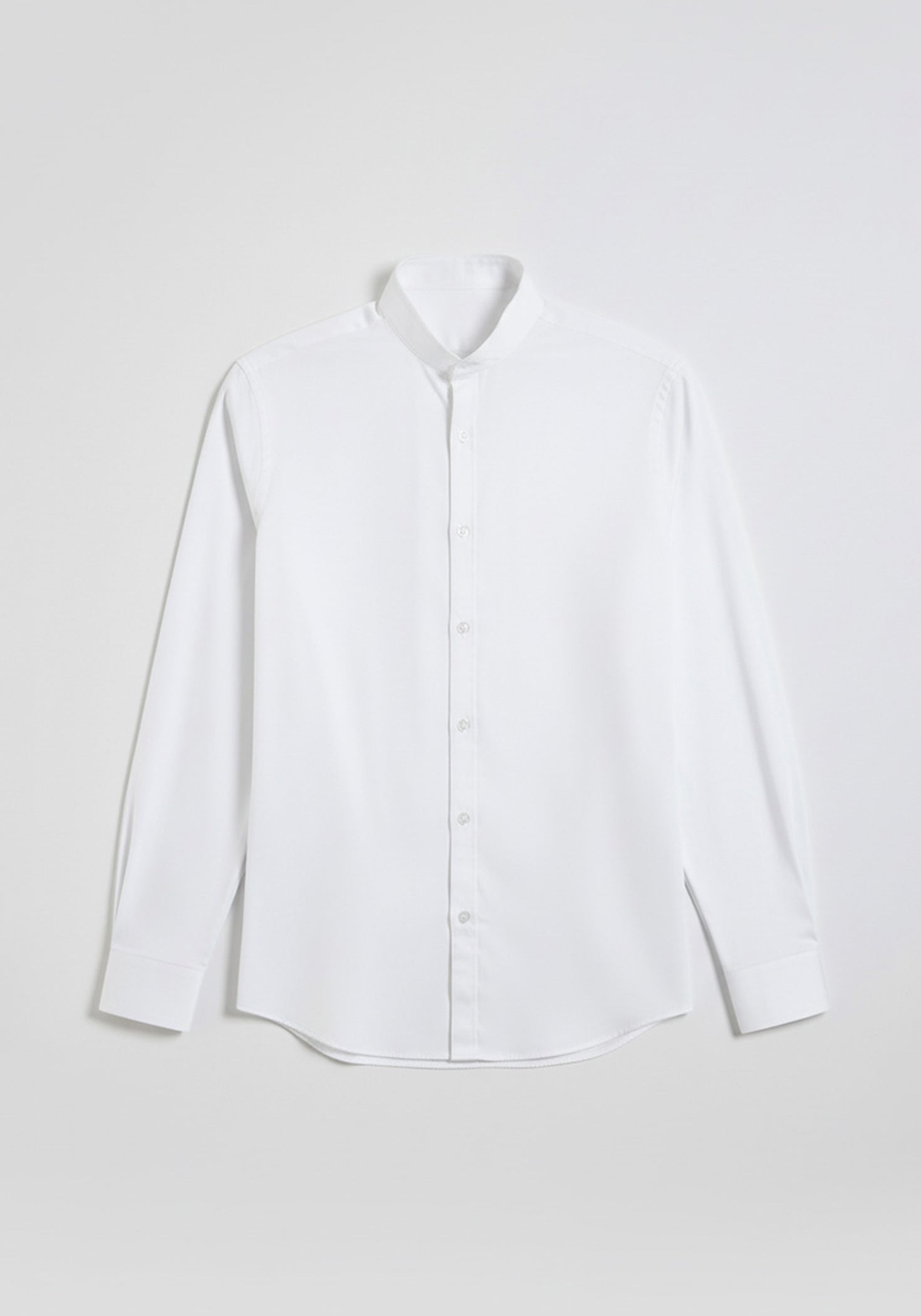 Camicia collo coreano|Colore:Bianco