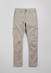 Pantaloni cargo in cotone|Colore:Beige