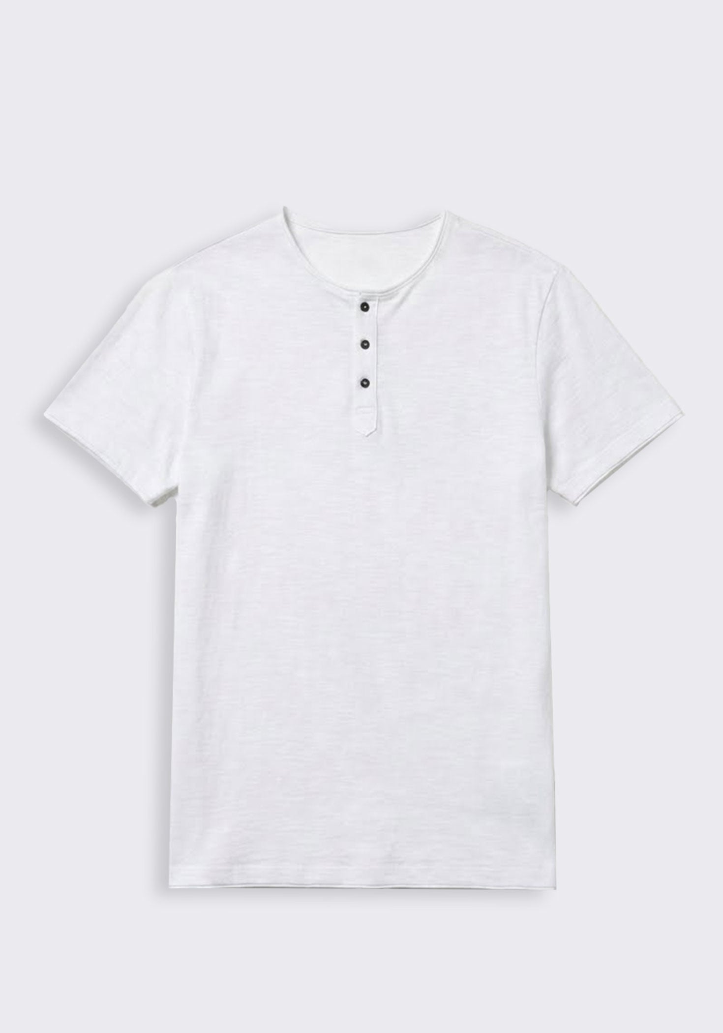 T-shirt collo serafino|Colore:Bianco