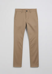 Pantaloni chino in cotone|Colore:Fango