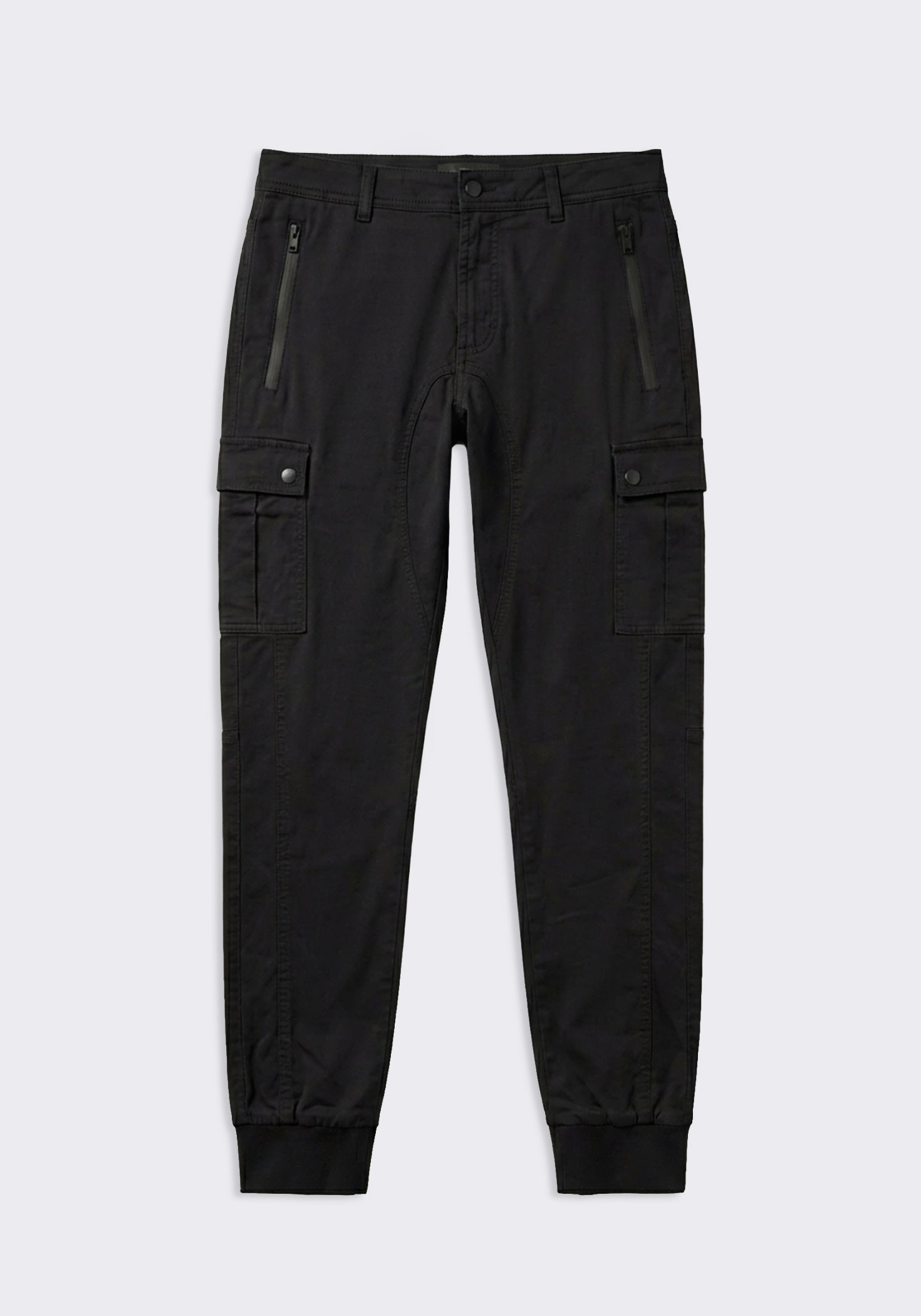 Pantaloni cargo in cotone|Colore:Nero