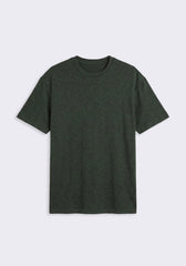 T-shirt strutturata morbida|Colore:Verde bosco