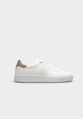 Sneakers effetto pelle|Colore:Bianco