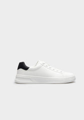 Sneakers effetto pelle|Colore:Bianco
