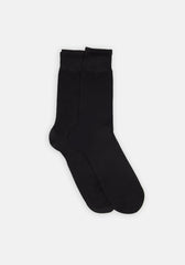 Calza lunga tinta unita|Colore:Nero